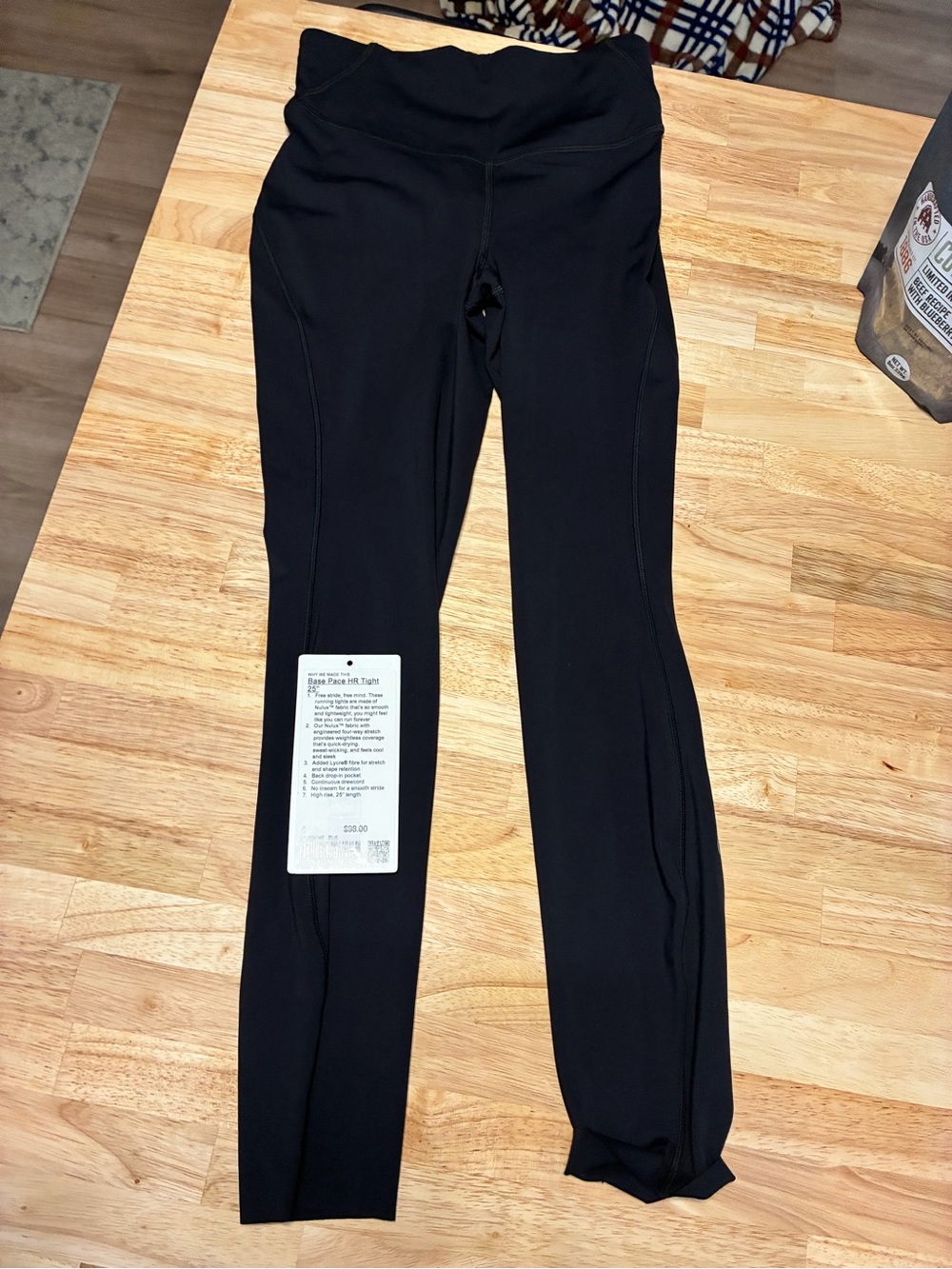 Lululemon Black Base Pace Legging - Picture 4 of 8